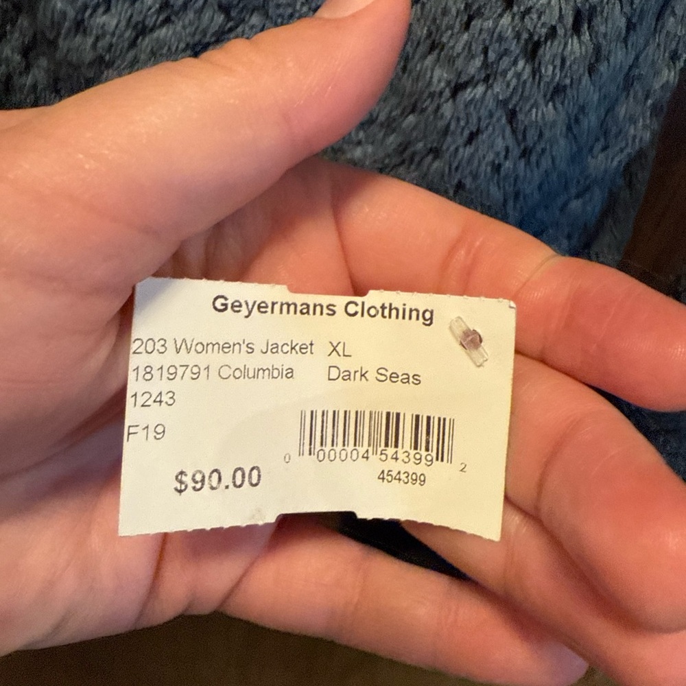 Columbia Emerald Green Fleece Jacket - Picture 7 of 8